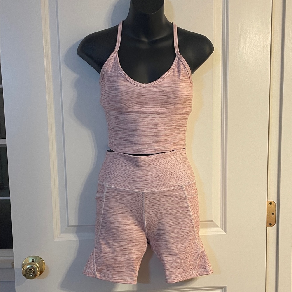 Women's Pink Activewear Set